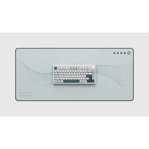 QwertyKey 75 Pro V2 RGB White Tactil Prelubrifiat V2 Switch Mecanica