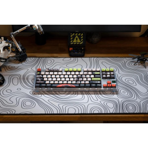 QwertyKey 80 Astro RGB Liniar Prelubrifiat V2 Switch Mecanica