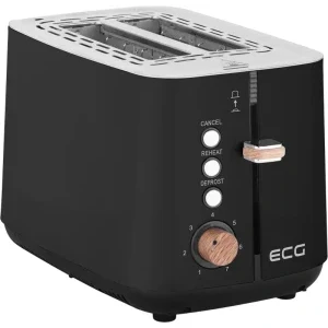 ECG Prajitor de paine Timber ST 2768 Black, 925W, Negru