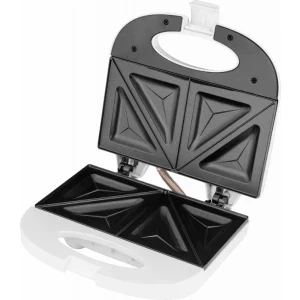 ECG Sandwich maker S3271, 750W, Alb/Gri