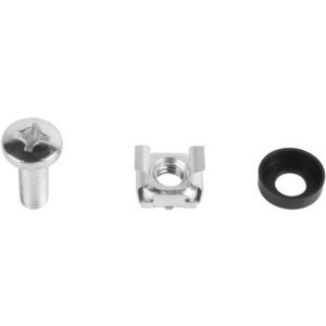 Lanberg AK-1302-S Set șuruburi montare 19", 50 buc, Argintiu