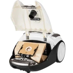 ECG VP 3189 S, cu sac, 800W, 3.5L, Alb