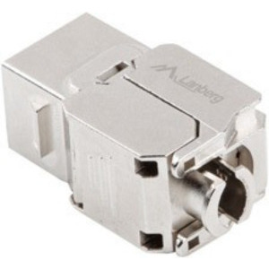 Lanberg Modul Keystone KSF7-2000 RJ45 Cat.7 S/FTP Tool-free, Argintiu