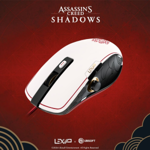 LexIP Assassins Creed Shadows RGB White/Black