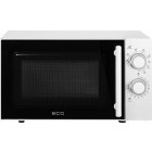 Cuptor cu microunde ECG MTM 2073 GWE, 20 L, 700 W, Grill, Alb