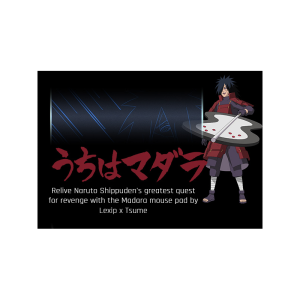 LexIP Madara Design by Tsume - Naruto Shippuden Black/Blue