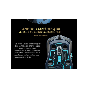 LexIP Kakashi Kamui RGB - Naruto Shippuden Black/Blue