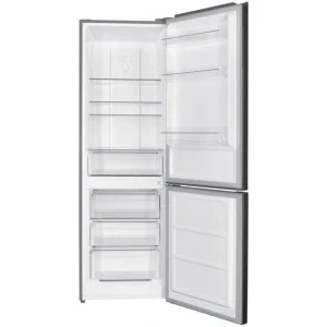 Heinner HCNF-HM293INVXD, 293 L, Clasa D, Total No Frost, Inverter, Control electronic, 186 cm, Inox