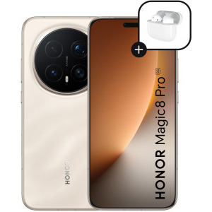 Honor Magic 8 Pro, 512GB, 12GB RAM, Dual SIM, 5G, 4-Camera, Sunrise Gold + Casti Honor Choice Earbuds X7e Active incluse