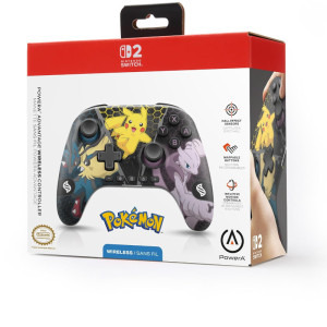 POWERA Advantage Pokemon Mega Evolutions Wireless Black pentru Nintendo Switch 2