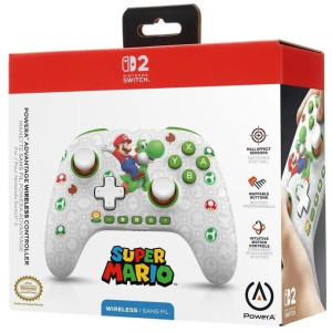 POWERA Advantage Wireless Mario & Yoshi pentru Nintendo Switch 2