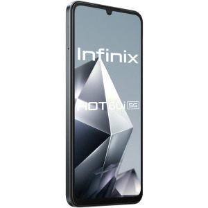 INFINIX Hot 60i, 128GB, 4GB RAM, Dual SIM, 5G, Tri-Camera, Sleek Black