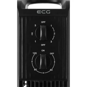 ECG Tower Fan, 50 W, Negru