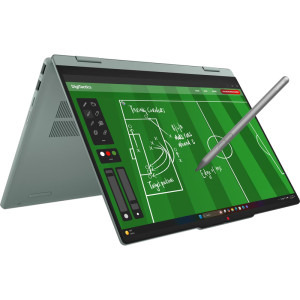 Lenovo 14'' IdeaPad 5 2-in-1 14IPH11, WUXGA OLED Touch, Procesor Intel® Core™ Ultra 7 355 (12M Cache, up to 4.70 GHz), 16GB DDR5, 1TB SSD, Intel Graphics, No OS, Breeze Moss
