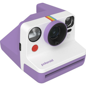 Polaroid Now Gen 3 Purple + Color Film Bundle (8 Instant Photos)