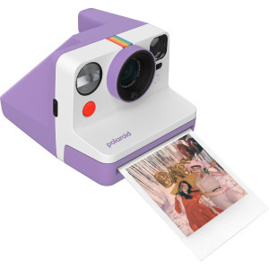 Polaroid Now Gen 3 Purple + Color Film Bundle (8 Instant Photos)