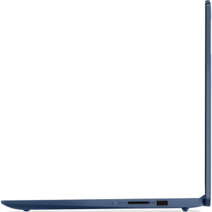 Lenovo 15.6'' IdeaPad Slim 3 15AMN8, FHD, Procesor AMD Ryzen™ 5 40 (4M Cache, up to 4.3 GHz), 8GB LPDDR5, 512GB SSD, AMD Radeon 610M, No OS, Abyss Blue