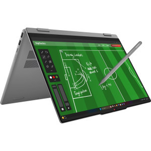 Lenovo 15.3'' IdeaPad 5 2-in-1 15AGP11, WUXGA IPS Touch, Procesor AMD Ryzen™ AI 5 430 (8M Cache, up to 4.5 GHz), 16GB DDR5, 512GB SSD, AMD Radeon 840M, No OS, Luna Grey