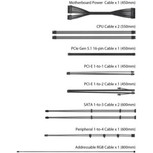 ASUS ROG LOKI SFX-L, 80+ Platinum, 1000W, ARGB