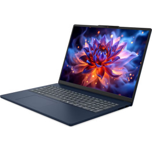 Lenovo 16'' IdeaPad Slim 3 16IWC11, WUXGA OLED, Procesor Intel® Core™ 5 315 (6M Cache, up to 4.40 GHz), 16GB DDR5, 512GB SSD, Intel Graphics, No OS, Cosmic Blue