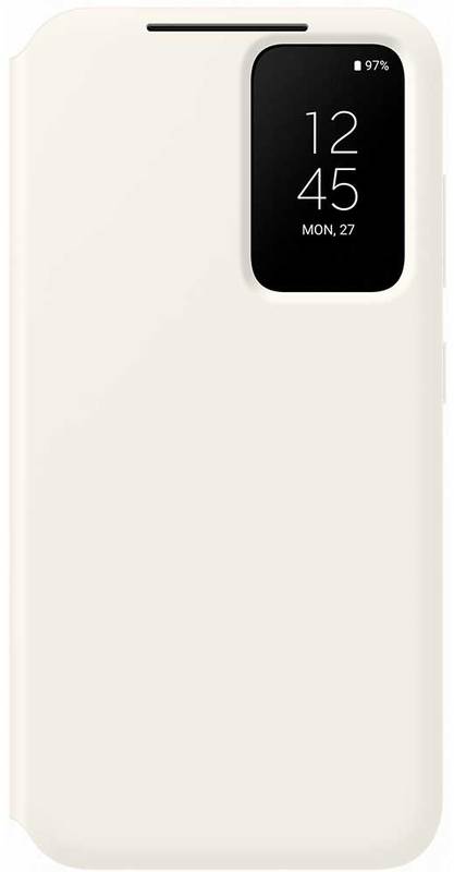 Samsung Husa de protectie tip Smart View Wallet Crem pentru Galaxy S23 (S911)