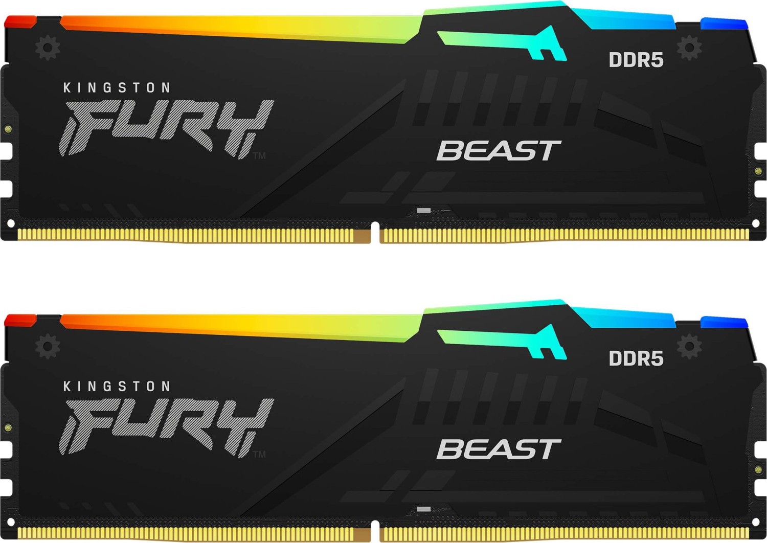 Memorie Kingston FURY Beast RGB 64GB DDR5 5200MHz CL36 Dual Channel Kit
