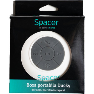 Spacer Boxa portabila Ducky White