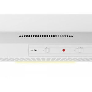 Arctic traditionala AH511, Putere de absorbtie 295 m3/h, Iluminare LED, 1 motor, 50 cm, Alb