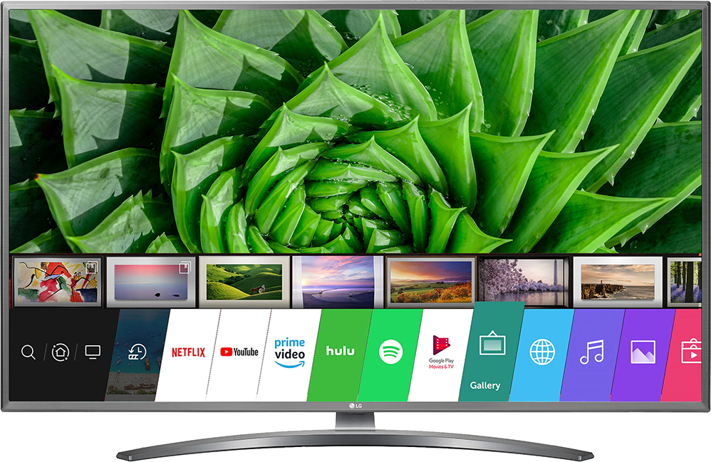 Televizor LED LG Smart TV 75UN81003LB Seria UN8100 189cm argintiu-gri 4K UHD HDR