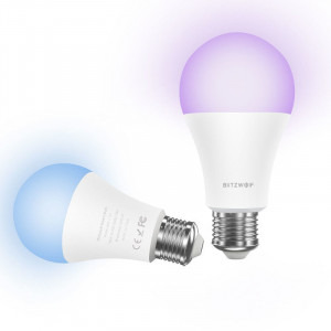BlitzWolf Bec Smart LED RGB, BW-LT21, E27, 850 lumeni, 3000 K