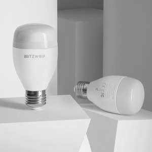 BlitzWolf Bec Smart LED RGB, BW-LT27, E27, 850 lumeni, 2700 K - 6500 K