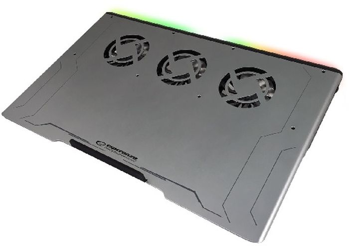 Stand/Cooler notebook Esperanza Gaming laptops, 19 inch Boreas, 3 ventilatoare, iluminare LED RGB