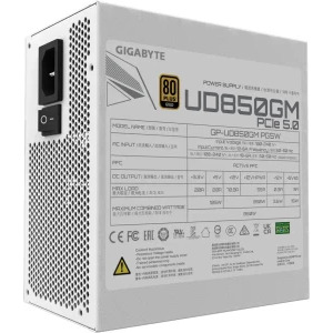 GIGABYTE UD850GM PG5 White, 80+ Gold, 850W