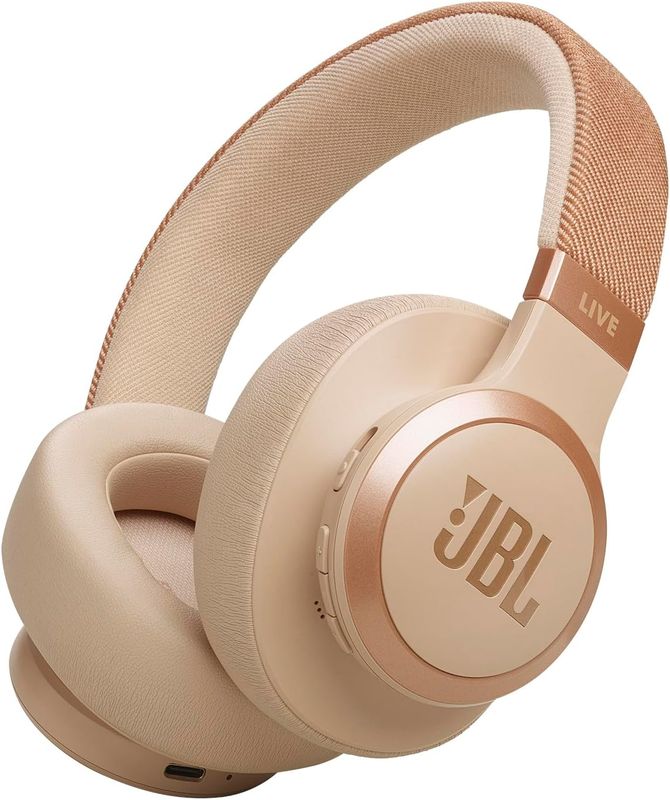 Casti JBL Over-Ear, Live 770NC Sand