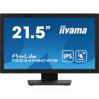 Monitor LED IIyama ProLite T2234MSC-B1S Touchscreen 21.5 inch FHD IPS 8 ms 60 Hz