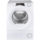 Uscator de rufe Candy ROE H10A2TE-S, Pompa de caldura, 10 kg, Clasa E, Easy Case, Senzor uscare, Antisifonare, Alb