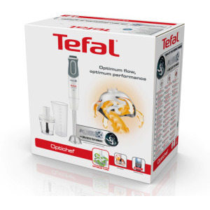 Tefal Mixer vertical OptiChef 2-in-1 HB641138, 800W, 0.8 L / 0.5L, Alb