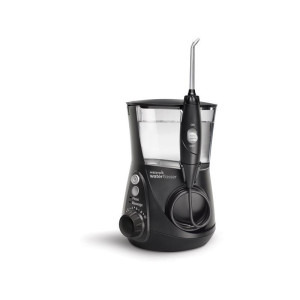WATERPIK Irigator oral Aquarius WF-662, 10 trepte presiune, 6 rezerve, Negru