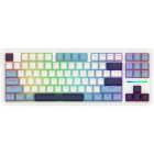 Tastatura Gaming Redragon Antonium Pro TKL RGB Alb-Albastru Switch-uri liniare Redragon Gri Mecanica