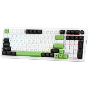 Redragon Eisa Max Alb-Verde RGB Switch-uri Mint Mambo Mecanica