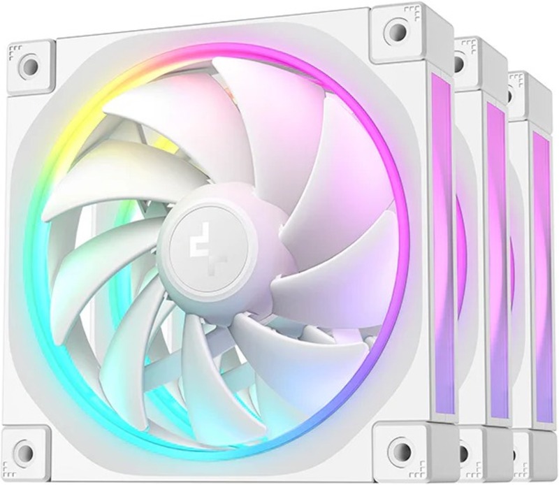 Ventilator Deepcool FL12 ARGB 120mm White Three Fan Pack