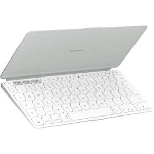 Logitech Keys To Go 2 BT pentru Apple Pale Grey