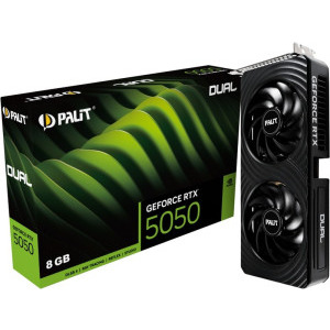 Palit GeForce RTX 5050 DUAL 8GB GDDR6 128-bit DLSS 4.0
