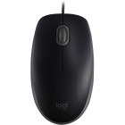 Mouse Logitech B110 Corded Silent Black