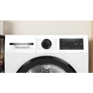Bosch WQG243DNBY, Pompa de caldura, 9 kg, Clasa C, AutoDry, SensitiveDrying, Alb