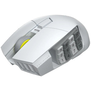 Mouse Gaming Corsair Scimitar Elite Wireless SE White - PC Garage