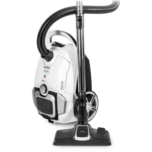 Aspirator VIVAX VC-7004A Polar Silence, cu sac, 700W, 3L, Alb/Negru