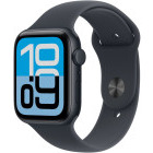 SmartWatch Apple Watch SE 3 (2025), Cellular, GPS, 40mm Aluminium Midnight cu Midnight Sport Band - M/L