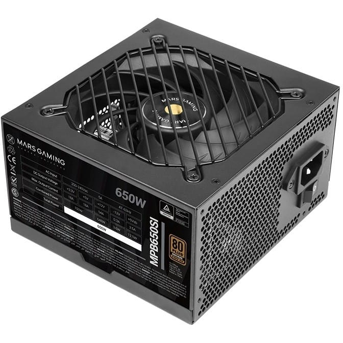 Sursa Aerocool Mars MPB650SI 650W 80+ Bronze Black