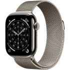 SmartWatch Apple Watch Series 11, Cellular, GPS, 46mm Carcasa Natural Titanium, Natural Milanese Loop - M/L